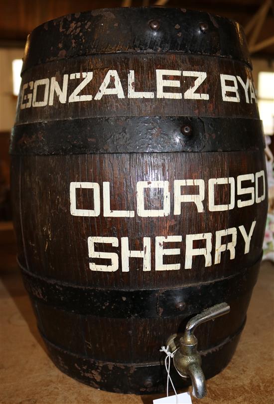 Sherry barrell